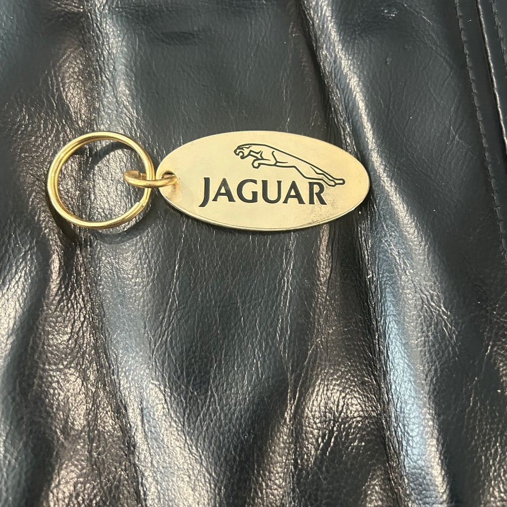 Jaguar Gold Keychain